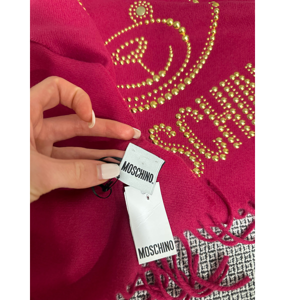 Шарф • Love Moschino • Бордовый