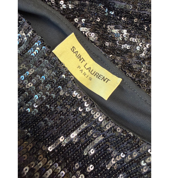 Платье • Saint Laurent • Темно-синий