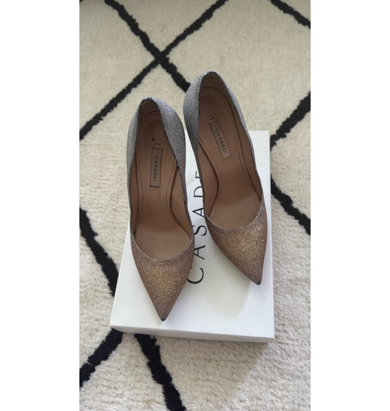 Туфли • Casadei • Золотой