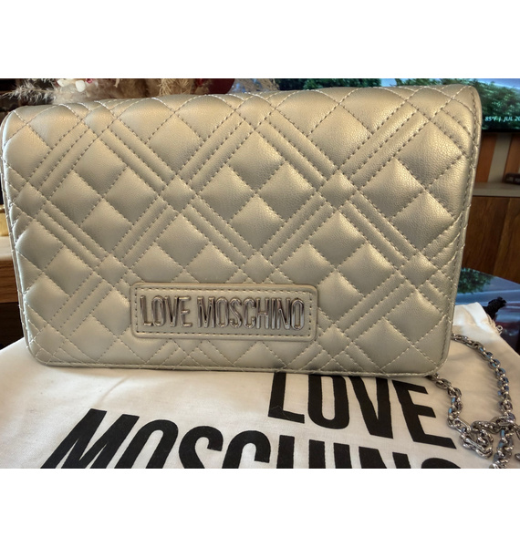 Сумка • Love Moschino • Серебряный