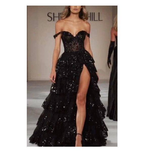 Платье • SHERRI HILL • Черный