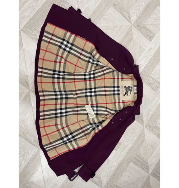 Тренч • Burberry • Фиолетовый