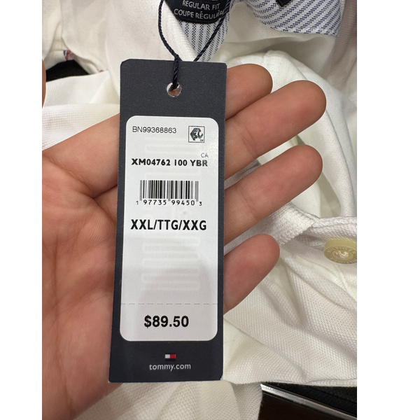 Поло • Tommy Hilfiger • Белый