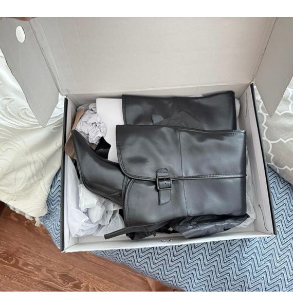 Ботфорты • Nine West • Черный