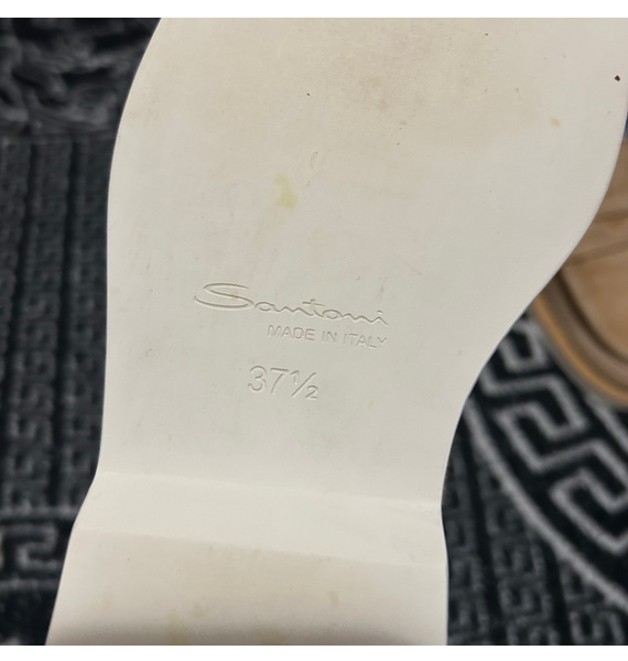 Лоферы • Santoni • Бежевый