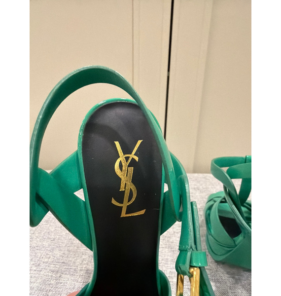 Туфли • Saint Laurent • Зеленый