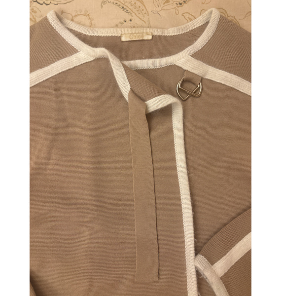 Пальто • Chloé • Бежевый