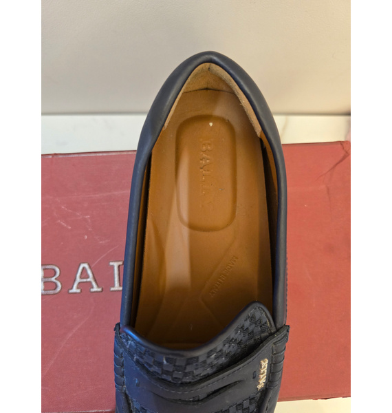 Мокасины • Bally • Темно-синий