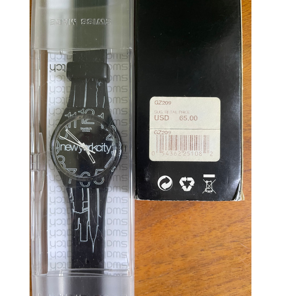 Часы • Swatch • Черный