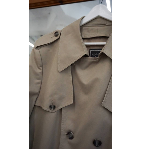 Плащ • Christian Dior • Бежевый